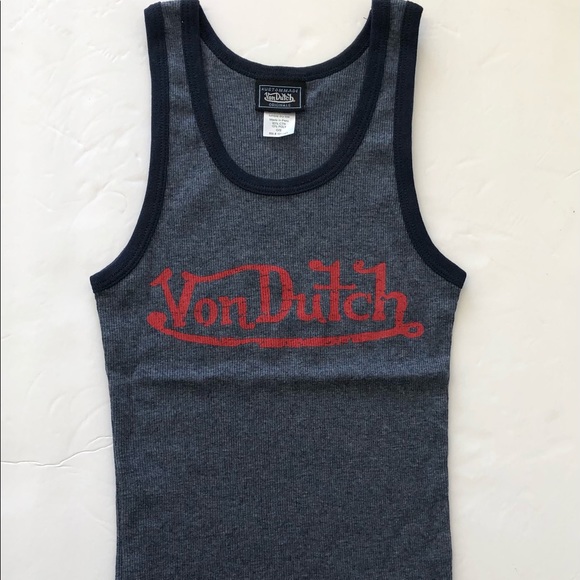Von Dutch Tops - NWT Von Dutch ribbed tank top